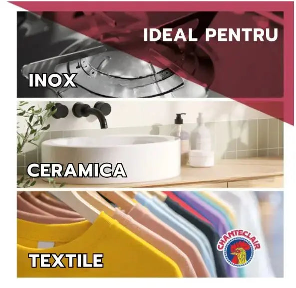 Degresant universal Chanteclair, Parfum de Marsiglia, Curata multiple suprafete, Efect puternic si rapid, Up-side down, 600 ml