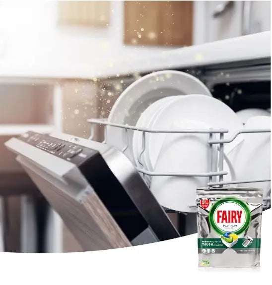 Detergent pentru masina de spalat vase Fairy Platinum, 96 spalari