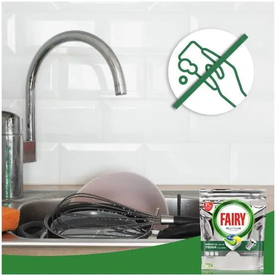 Detergent pentru masina de spalat vase Fairy Platinum, 96 spalari