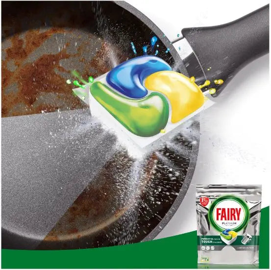Detergent pentru masina de spalat vase Fairy Platinum, 96 spalari